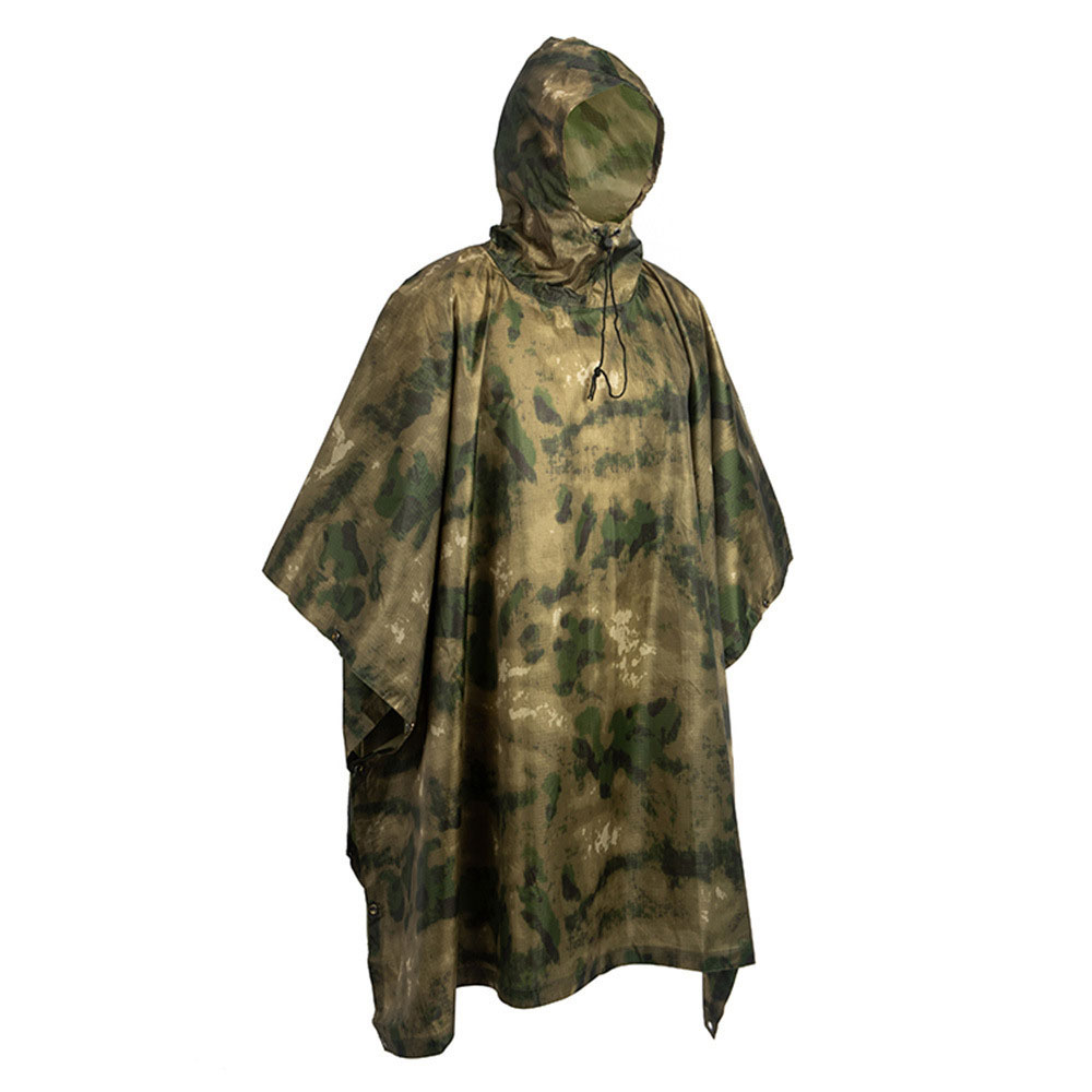 MENFLY ATFG Moss Camouflage Ta - Emergency Poncho Rain ulasan dan harga