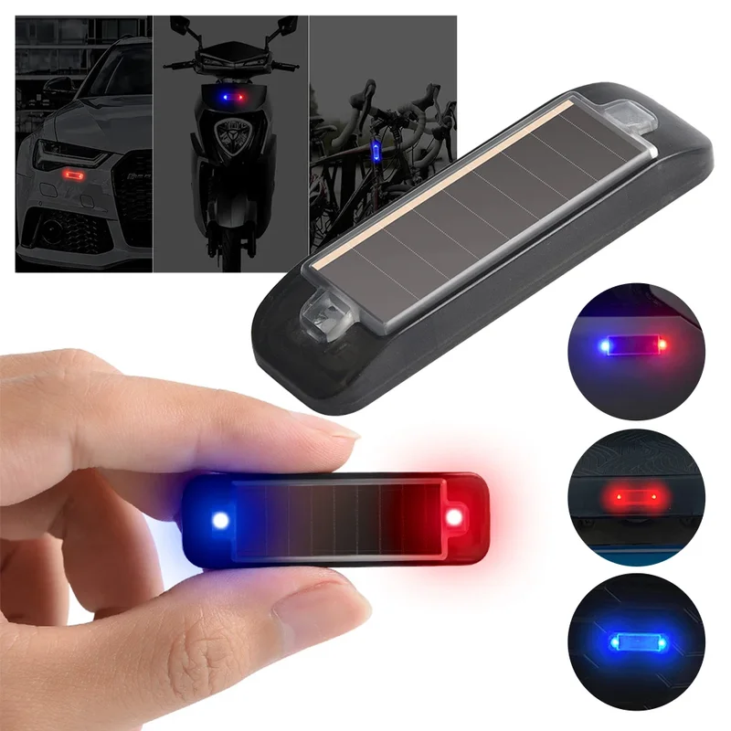 Mini LED solar power car warni - Sos Light Strobe ulasan dan harga