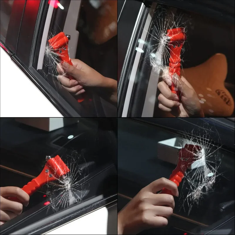 Car Emergency Safety Hammer Li - Rescue Rope Throw ulasan dan harga