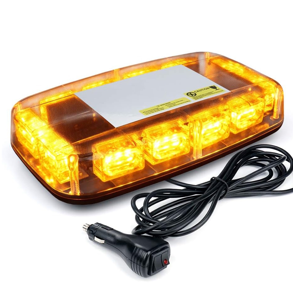 48 LED Amber Car Roof Strobe L - Sos Light Strobe ulasan dan harga