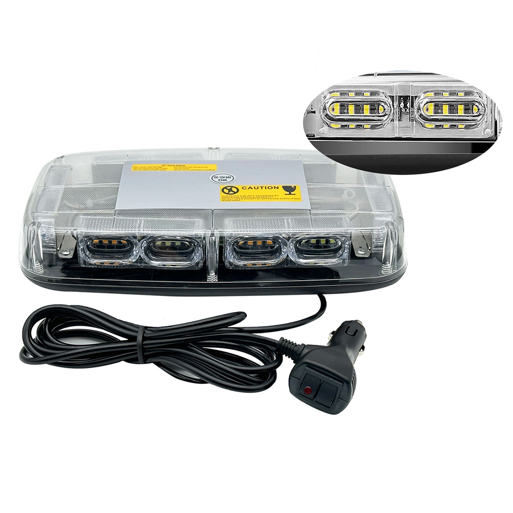 48 LED Amber Car Roof Strobe L - Sos Light Strobe ulasan dan harga