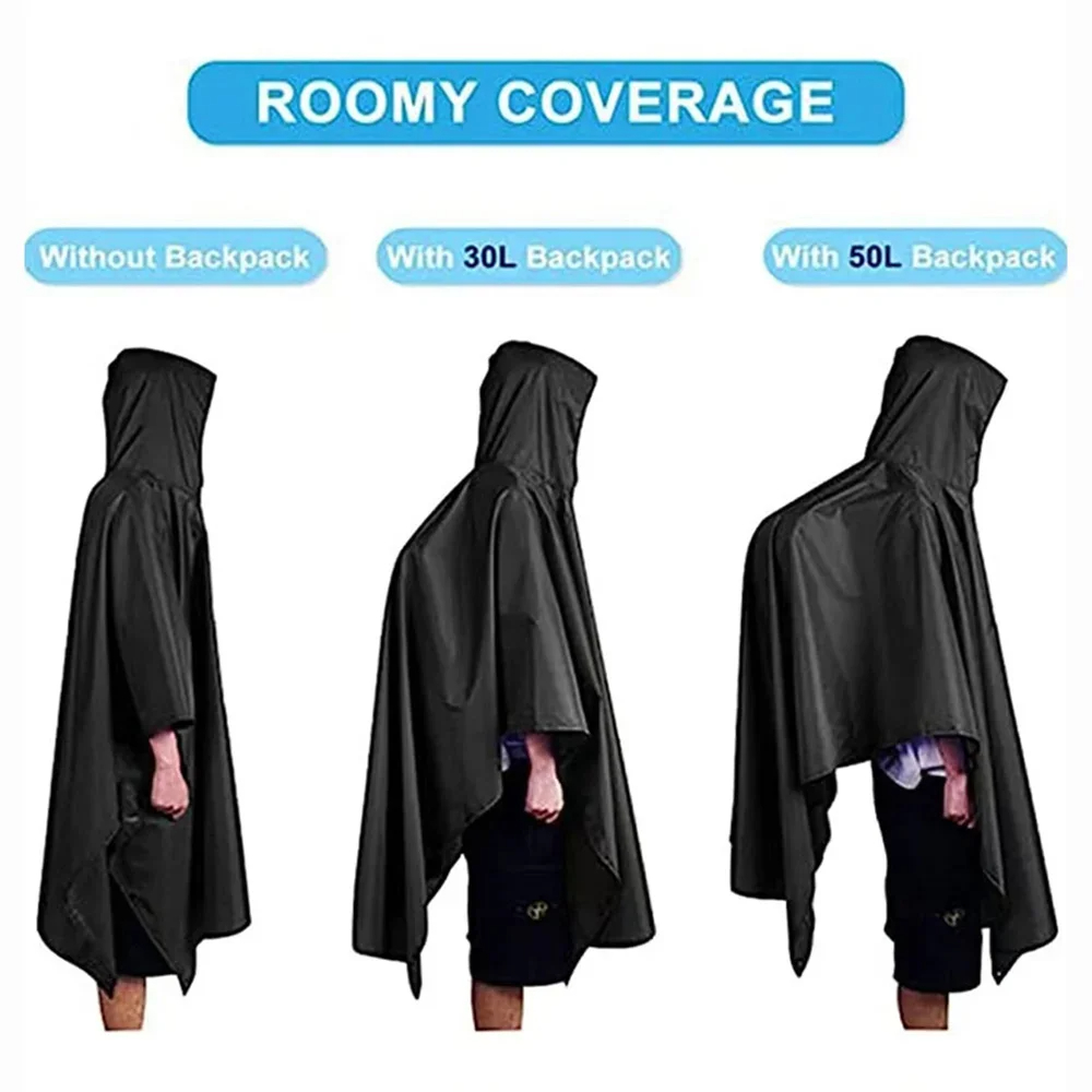 3 In 1 Outdoor Military Rainco - Emergency Poncho Rain ulasan dan harga