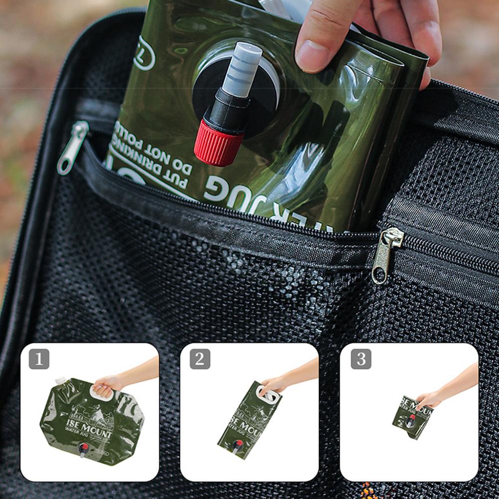 8L Large Capacity Outdoor Fold - Water Bag Collapsible ulasan dan harga