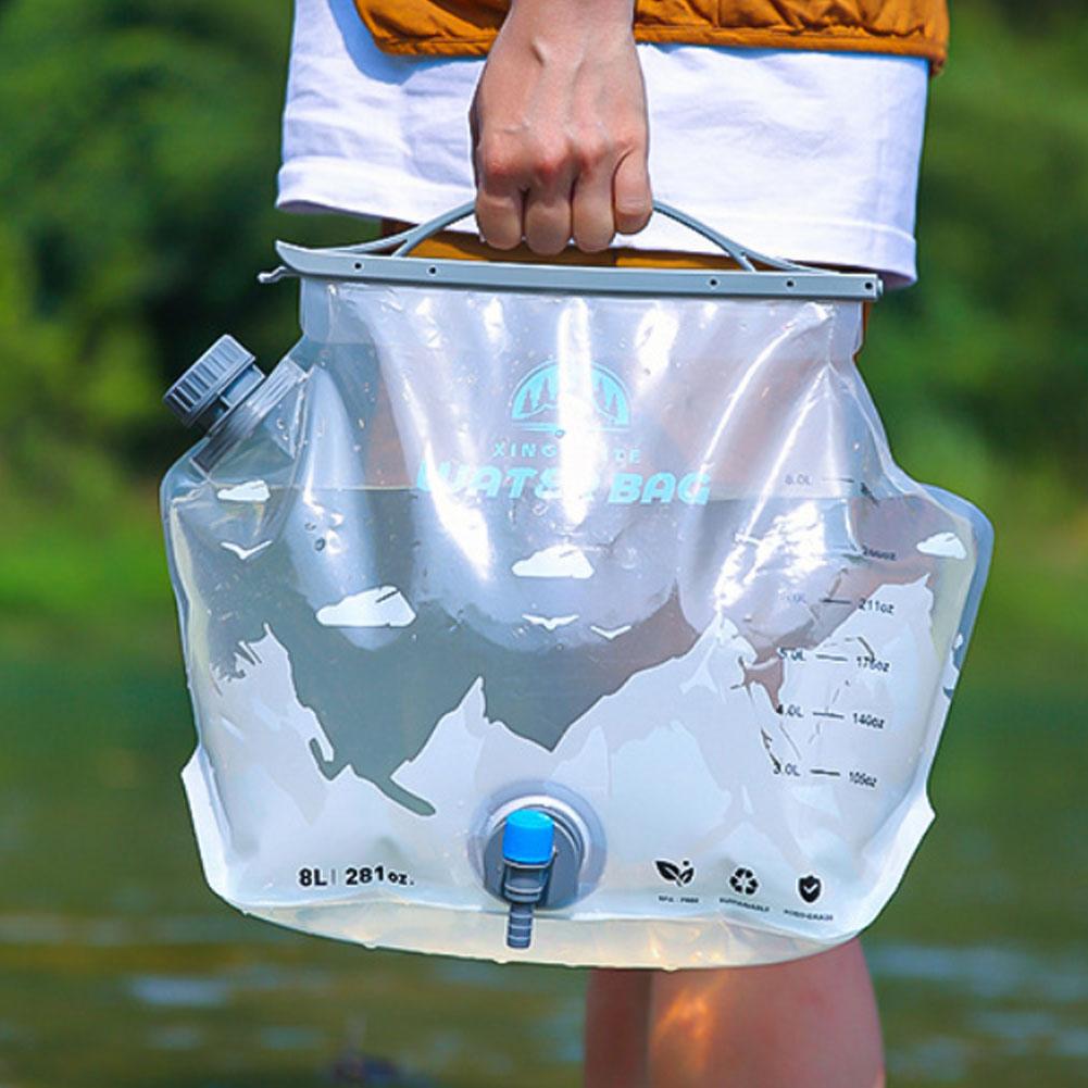 8L Large Capacity Outdoor Fold - Water Bag Collapsible ulasan dan harga