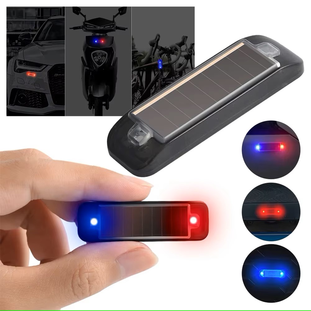 Mini LED Solar Power Car Warni - Sos Light Strobe ulasan dan harga