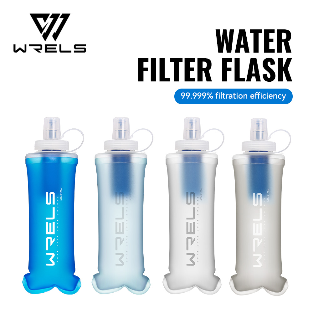 WRELS Water Filter Bottle Coll - Water Bag Collapsible ulasan dan harga