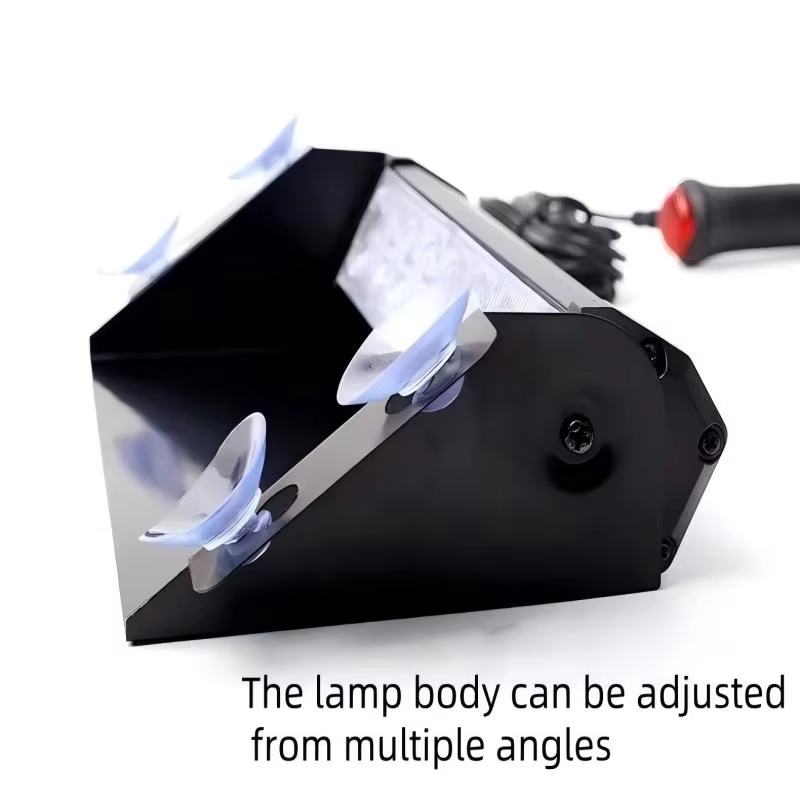 8 LED Universal Car Strobe Lig - Sos Light Strobe ulasan dan harga